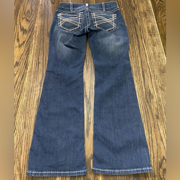 Ariat R.E.A.L Entwined Mid-Rise Bootcut Jeans - Picture 7 of 15